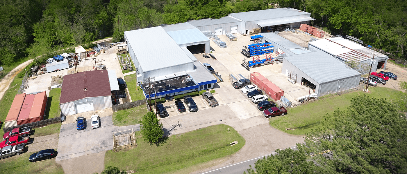 Aerial view of the BH-USA manufacturing facility in Longview, Texas