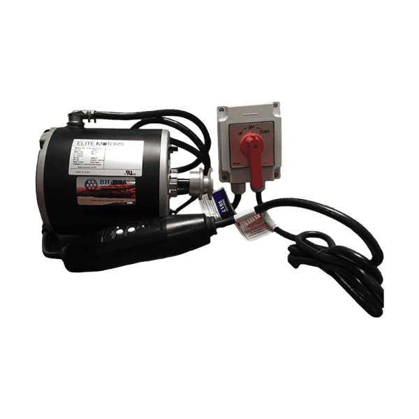 0.75 HP Elite TENV Bremas Wired PWC Motor with Base