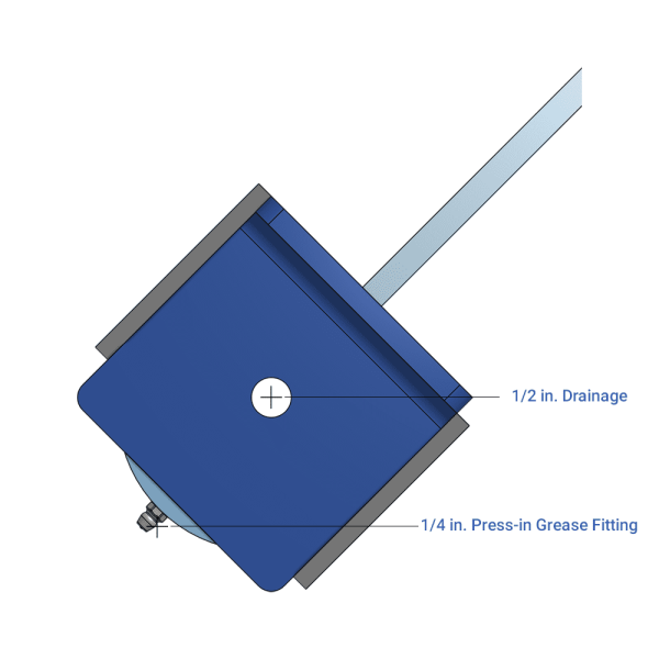 BH-360 PWC Hoist Mount Pipe