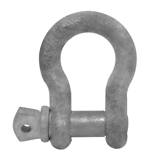 1/2 in. 2 Ton Galvanized Screw Pin Shackle