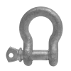 3/8 in. 1 Ton Galvanized Screw Pin Shackle