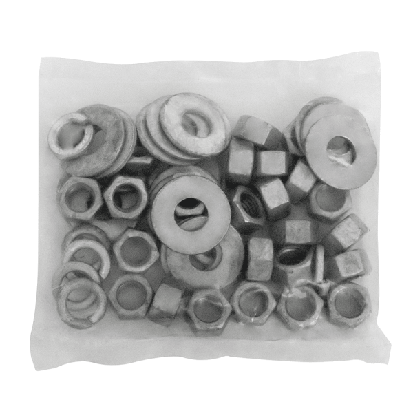 Galvanized Chock Angle Bracket Fastener Kit