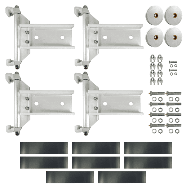 9K-10K Aluminum Pile Mount A-Drive Fastener Kit