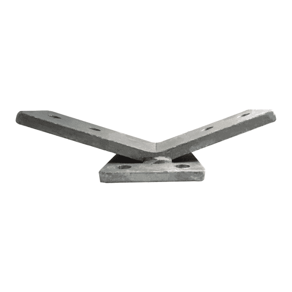 Galvanized Pontoon V Bunk Top Bracket