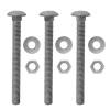 8 in. Flip-Up Dock Cleat Fastener Kit