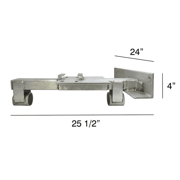 Flat Plate Hoist Hanger for Aluminum Beams