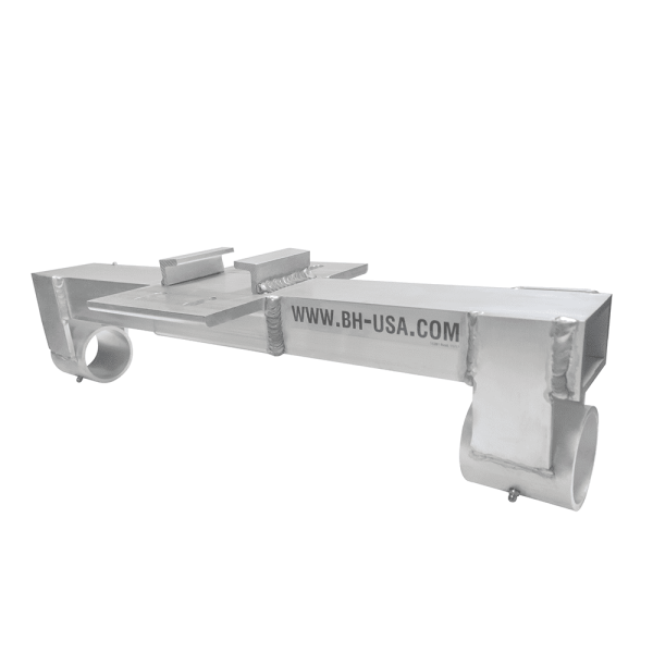 Dual Pipe Support Kit for Aluminum Beams