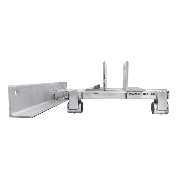 Flat-Plate Hoist Hanger for Wood Beams