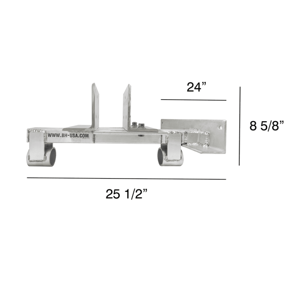 Flat-Plate Hoist Hanger for Wood Beams