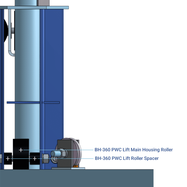 BH-360 PWC Lift Main Housing Roller