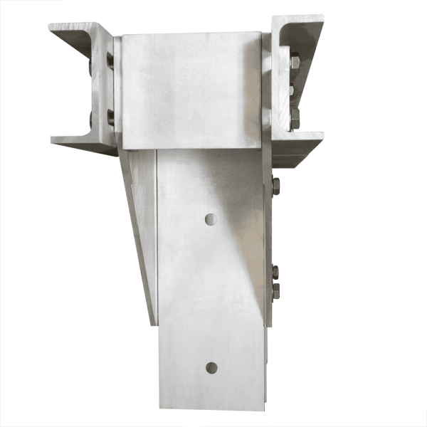 Marina Dual Pile Mount Lift Support Bracket