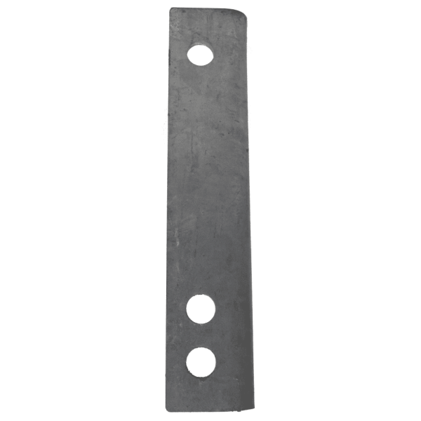 Galvanized Guidepost Stanchion Backup Plate