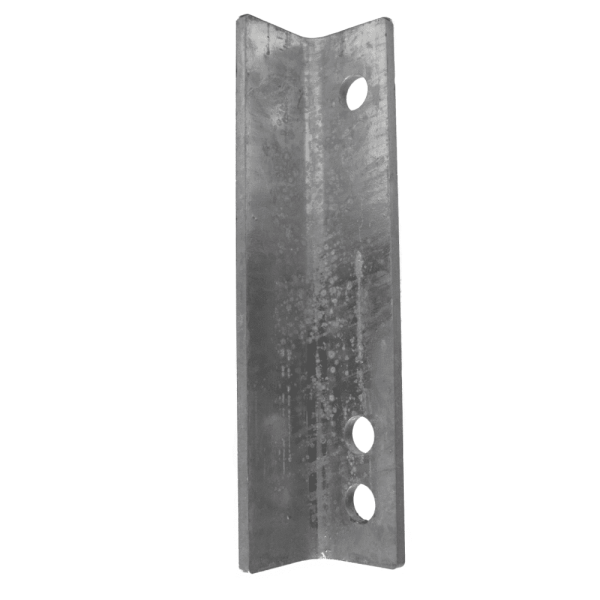 Galvanized Guidepost Stanchion Backup Plate