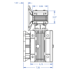 A-Drive 40:90 Double Worm Reducer Gearbox