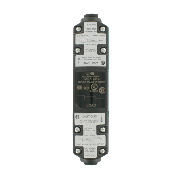 GCA20 20-Amp 120v In-Line GFCI