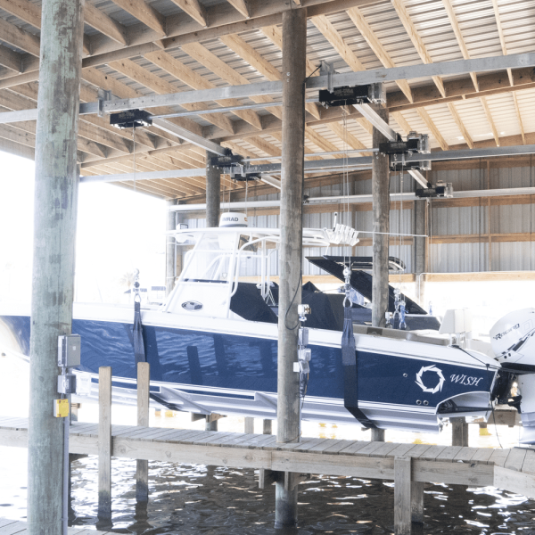 The Max 16,000 lb. Overhead Boat Lift