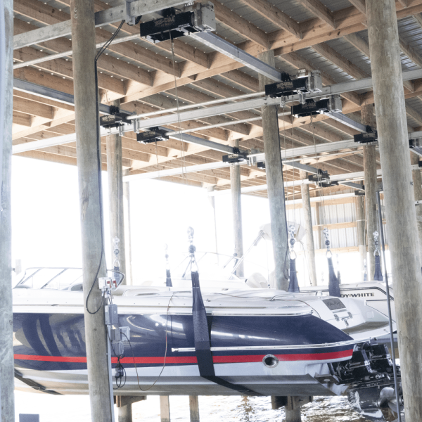 The Max 16,000 lb. Overhead Boat Lift