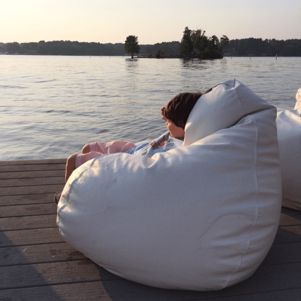 Teardrop Style Marine Bean Bag