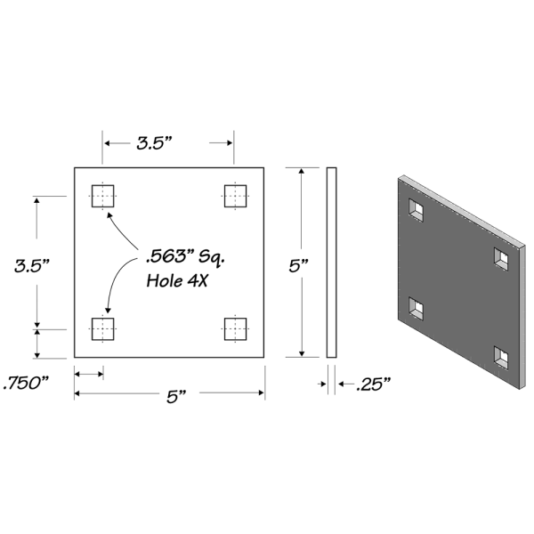 Backup Plate