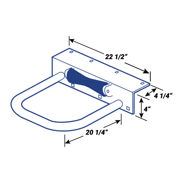 14 in. Roller Pile Holder