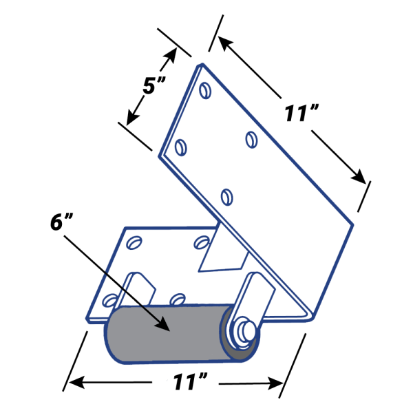 Inside Rolling Ramp Bracket