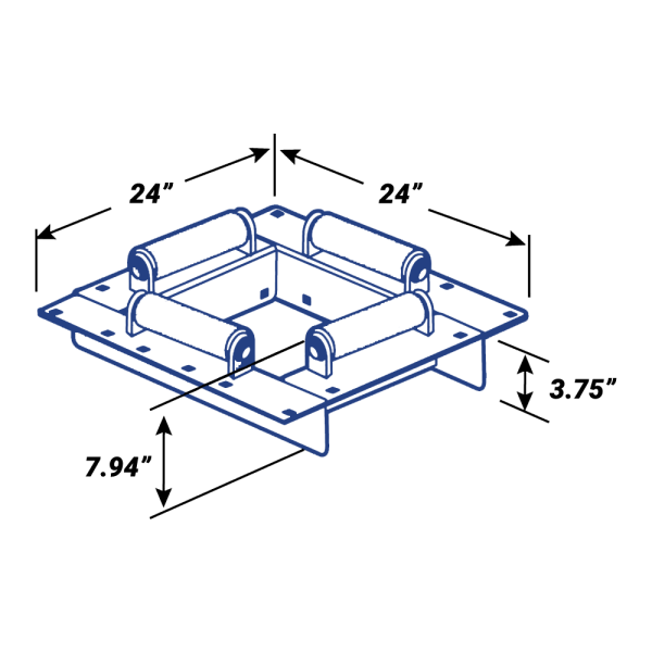 14 in. Internal Pile Holder