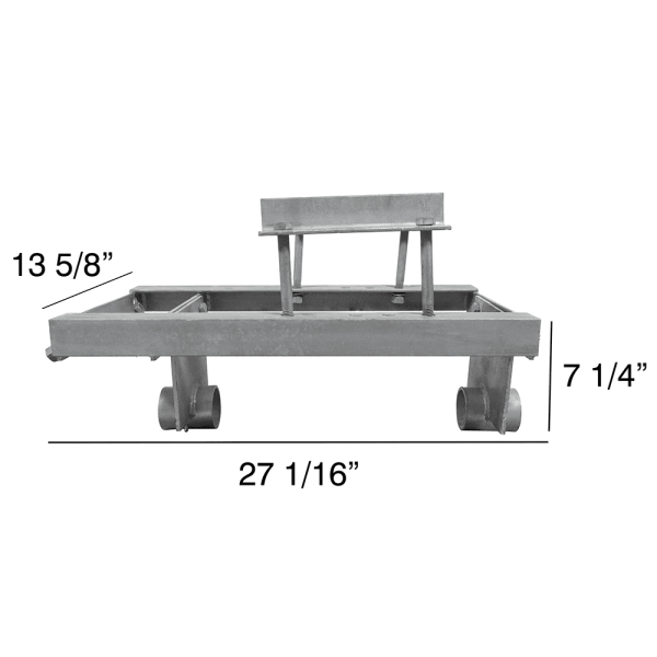 Flat Plate Hoist Hanger for Steel Beams