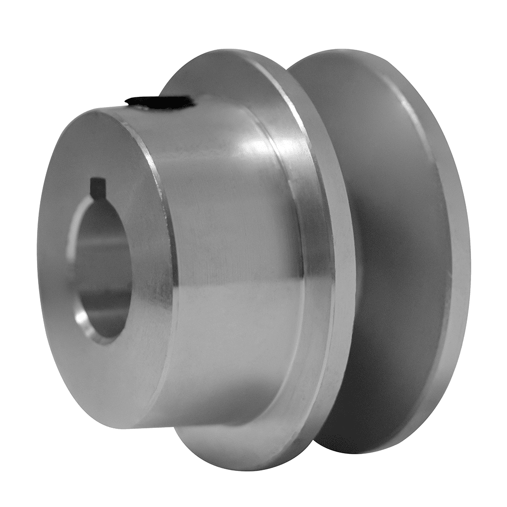 2 in. Aluminum Single Belt Motor Pulley