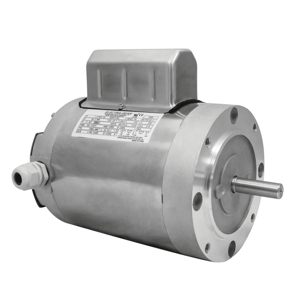 Electra-Gear 1 HP Stainless C-Face Electric Motor