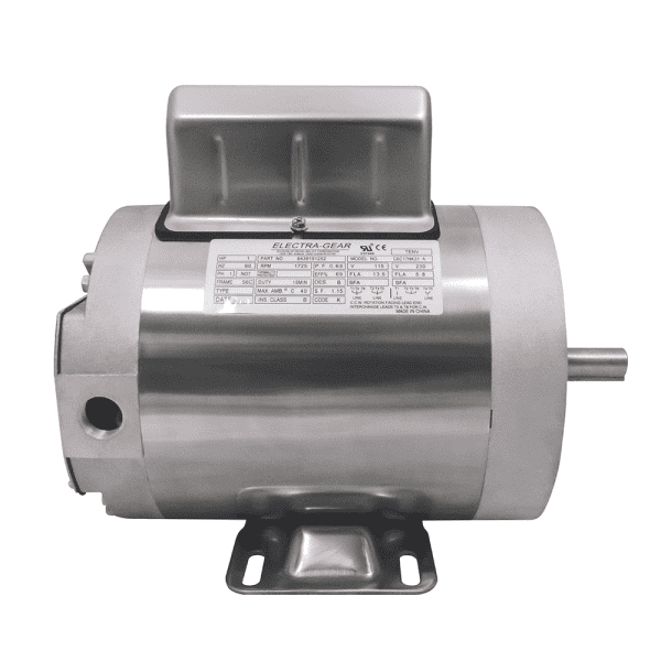 Electra-Gear 1 HP Stainless Electric Motor