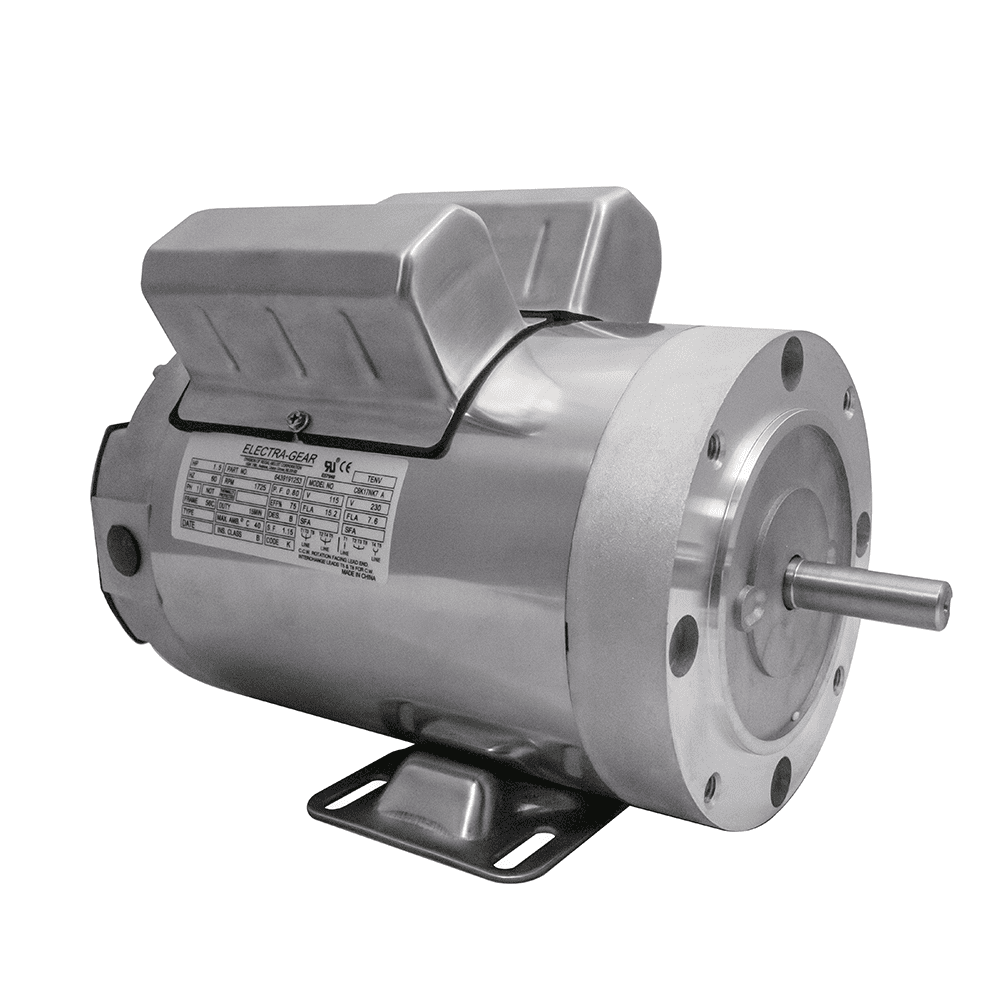 Electra-Gear 1 1/2 HP Stainless Electric Motor