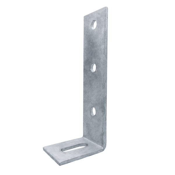 Galvanized Dual Pipe Support L-Brackets