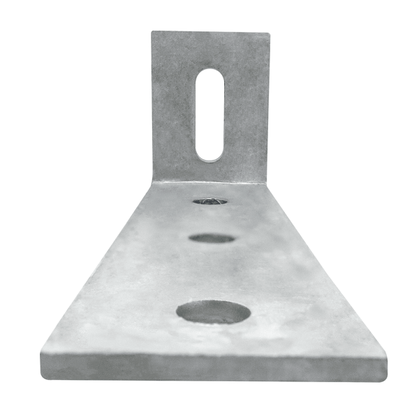 Galvanized Dual Pipe Support L-Brackets