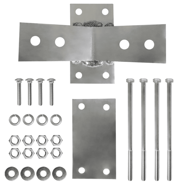 Aluminum Pontoon V Bunk Bracket Kit