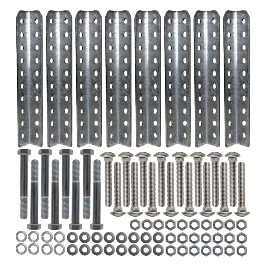 Galvanized Chock Angle Bracket Kit