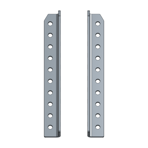 Galvanized Chock Angle Bracket Kit