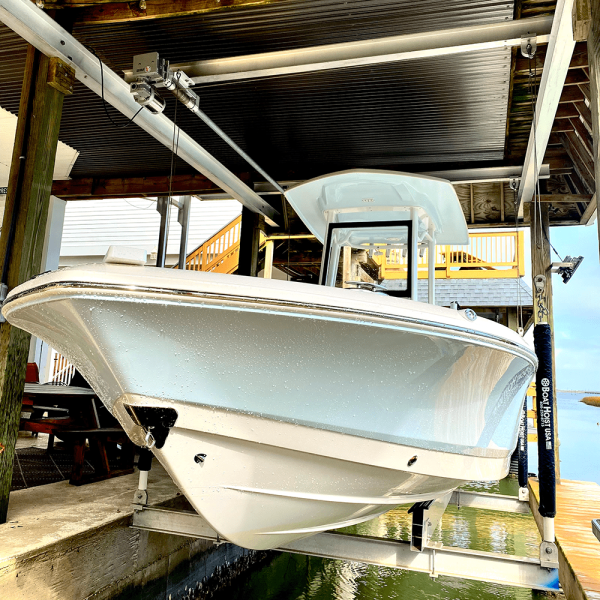 Coastal Series Overhead V-Hull Boat Lift