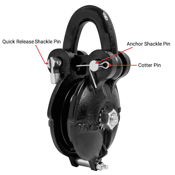 Quick Release Shackle Pin