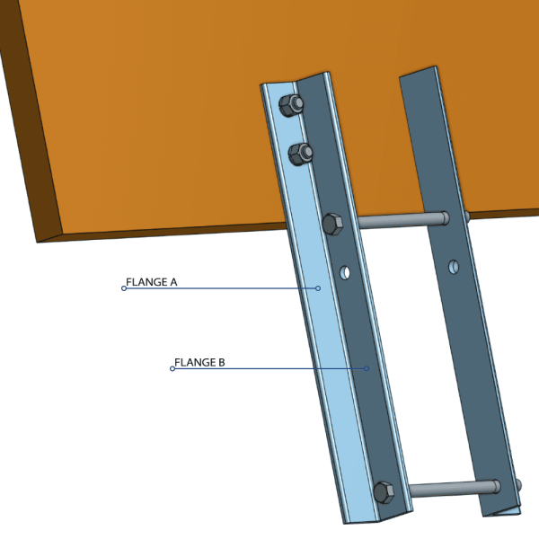 Wood Cradle Bunk Mounting Kit