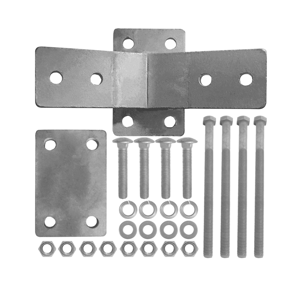 Galvanized Pontoon V Bunk Bracket Kit