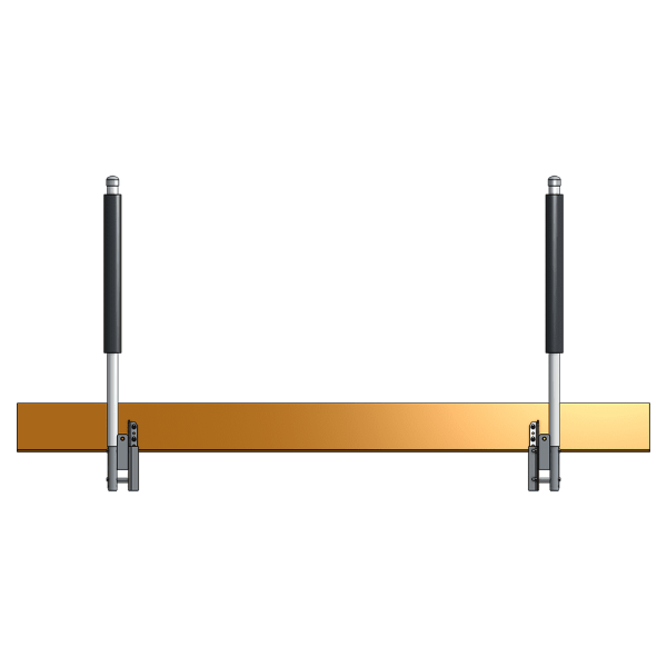 3,000 lb. Galvanized Steel V-Hull Boat Cradle