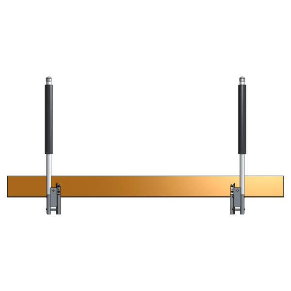 8,000 lb. Galvanized Steel V-Hull Boat Cradle