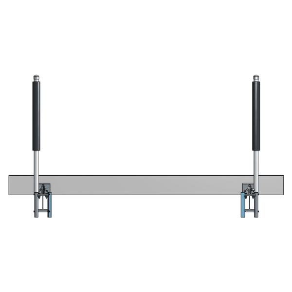 13,000 lb. Aluminum V-Hull Inboard Boat Cradle