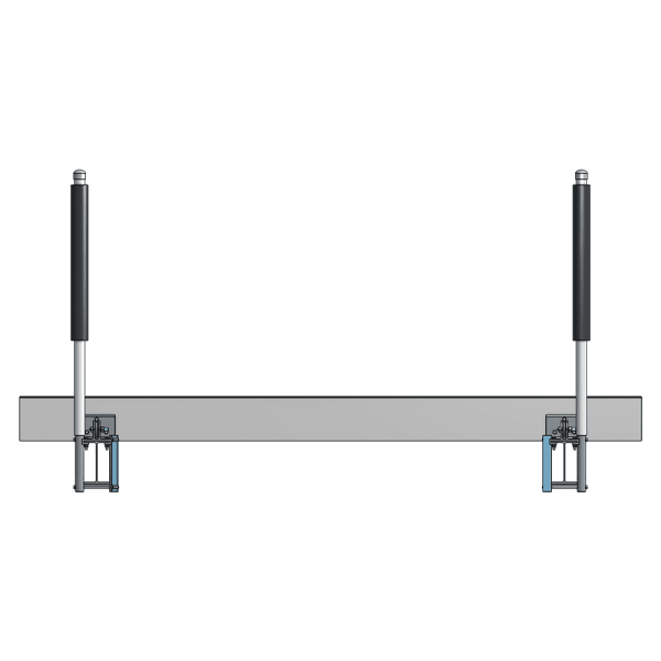 20,000 lb. Aluminum V-Hull Inboard Boat Cradle