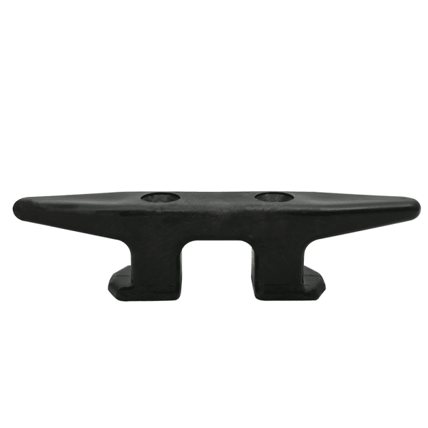 Black HDPE Open Base Dock Cleat