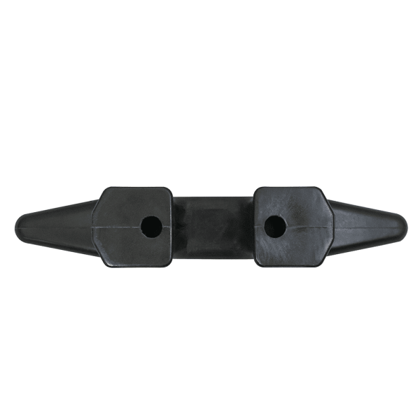 Black HDPE Open Base Dock Cleat