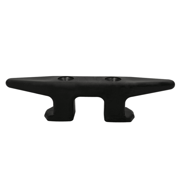 Black HDPE Open Base Dock Cleat