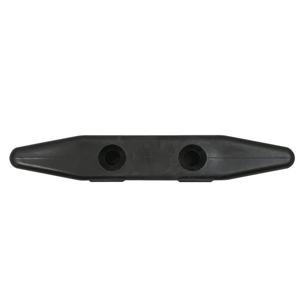 Black HDPE Open Base Dock Cleat