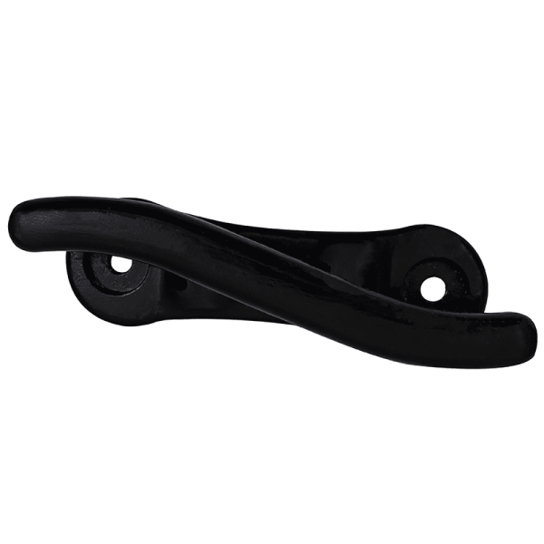 Black Aluminum S Dock Cleat