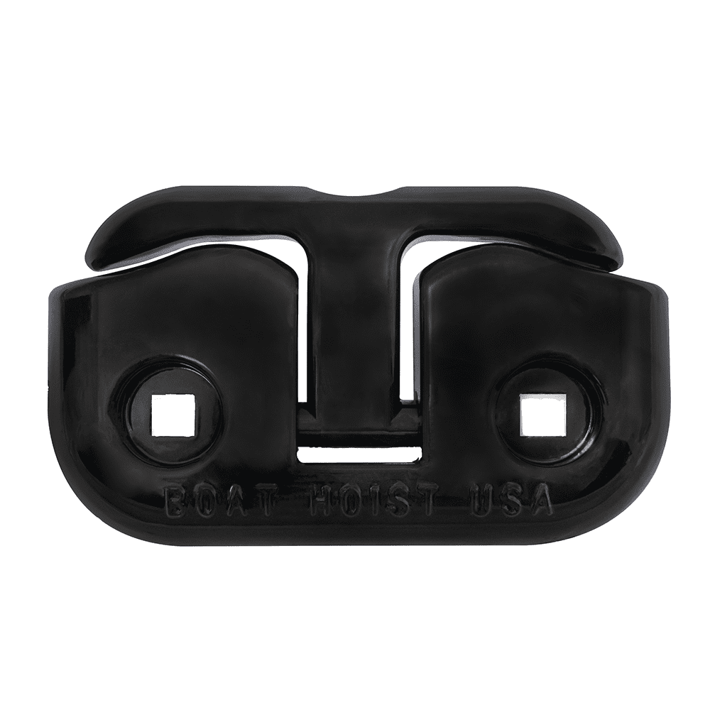 Black Aluminum Flip Up Dock Cleat